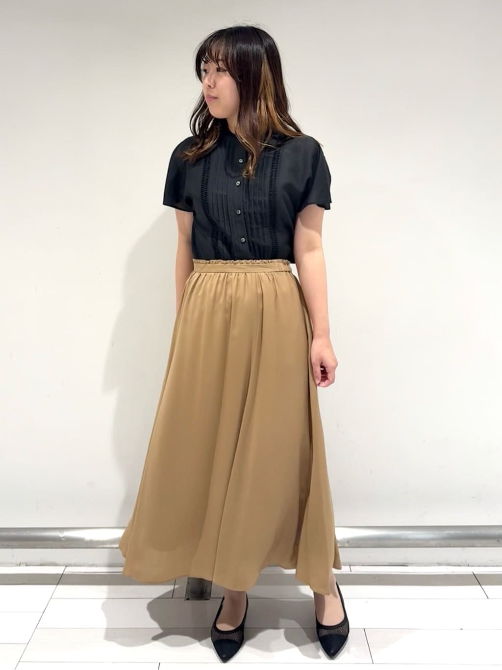 Azusaさんの「Reflect｜◆【手洗い可】ジップアップニットカーディガン」を使ったコーディネート