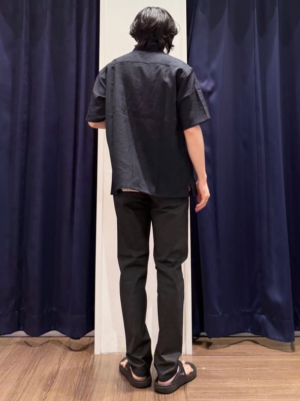 Tightさんの「THE SHOP TK｜ポリ麻刺繍半袖Tシャツ」を使ったコーディネート
