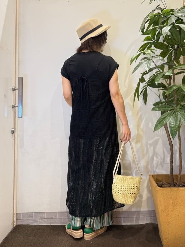 misakiさんの「SHOO･LA･RUE｜【S-LL】レースキャミワンピース」を使ったコーディネート