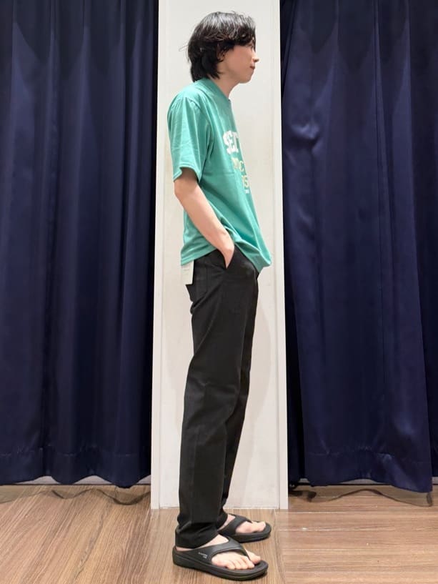 Tightさんの「THE SHOP TK｜カレッジロゴ半袖Tシャツ /親子リンク/洗濯機OK」を使ったコーディネート