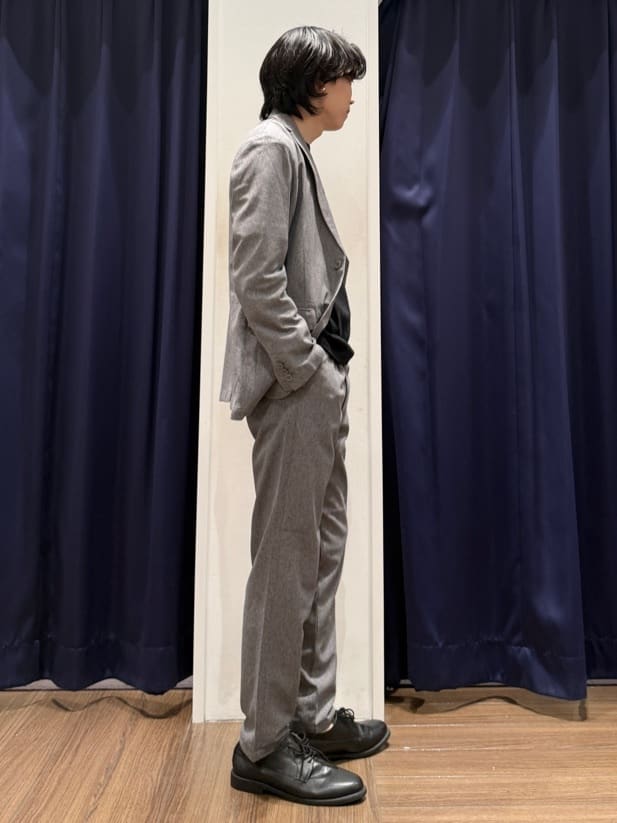 Tightさんの「THE SHOP TK｜シャリルジャージ ジャケット　洗濯機OK/吸水速乾/イージーケア/セットアップ可」を使ったコーディネート