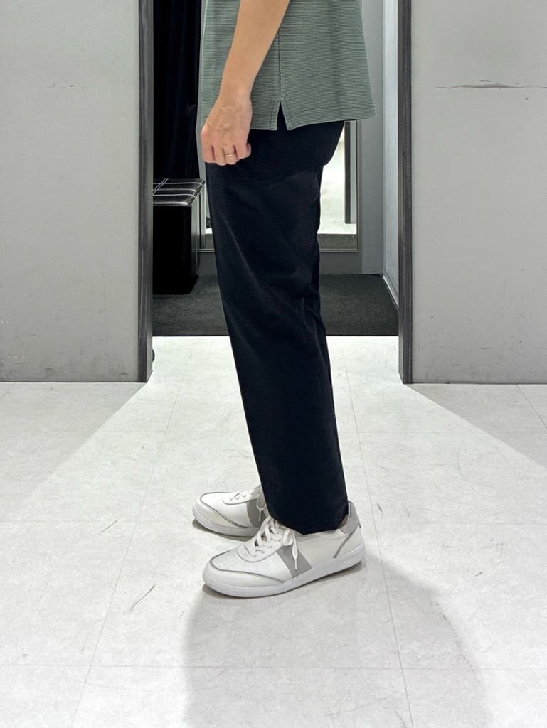 わいずみさんの「TAKEO KIKUCHI｜【抗菌防臭／9色5サイズ展開】ハニカムメランジ ポロシャツ」を使ったコーディネート