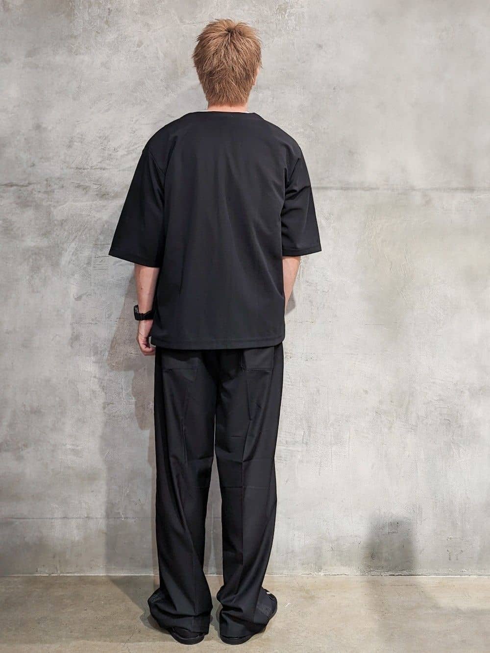 daiさんの「THE SHOP TK｜五分袖カーディガン+半袖Tシャツセットアイテム 洗濯機OK」を使ったコーディネート