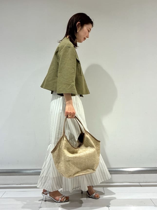 Rinさんの「UNTITLED｜コットンテレコタンクトップ」を使ったコーディネート