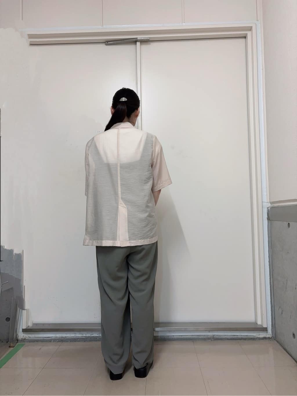 あきさんの「OPAQUE.CLIP｜◆イージーサロペット【洗濯機洗い可】」を使ったコーディネート