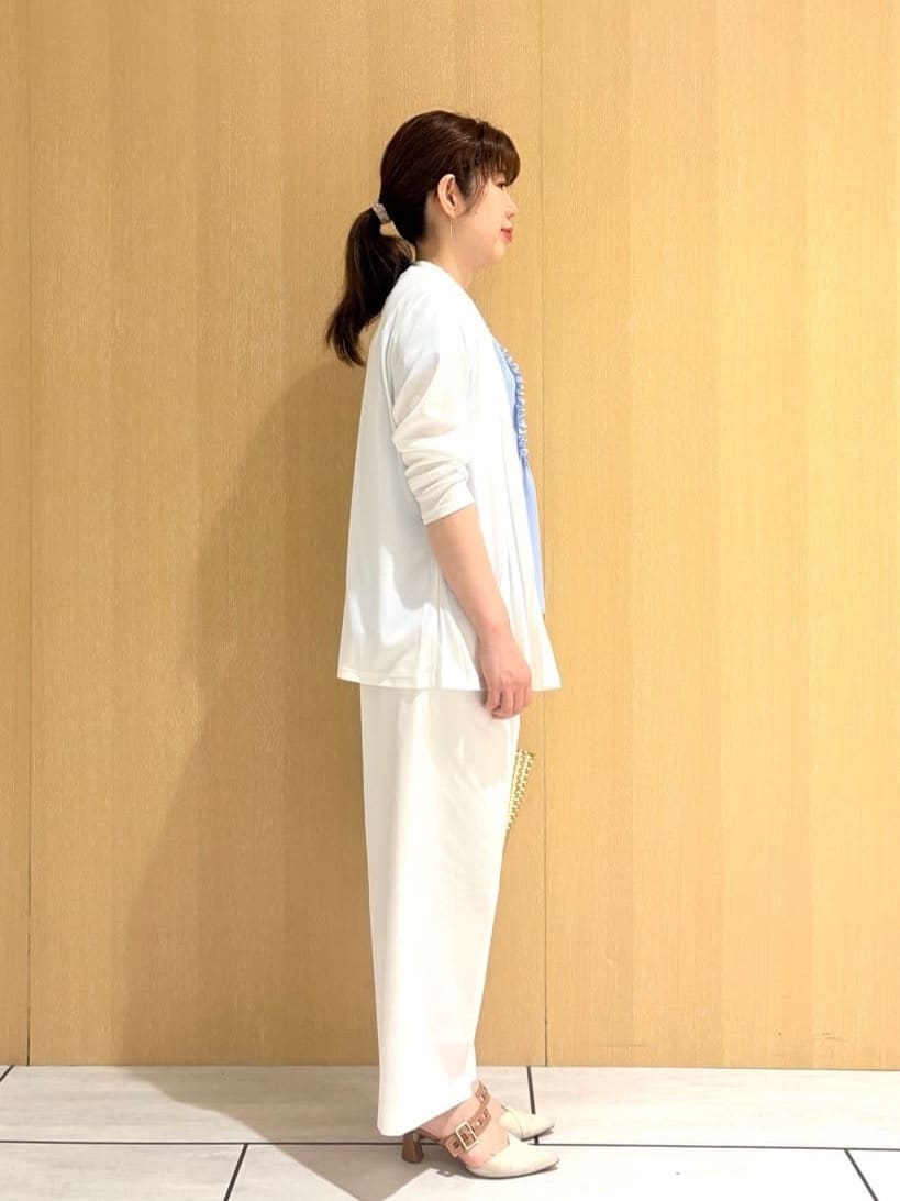 CHISATOさんの「UNTITLED｜◆【接触冷感/UV機能/遮熱】ジャージカーディガン」を使ったコーディネート