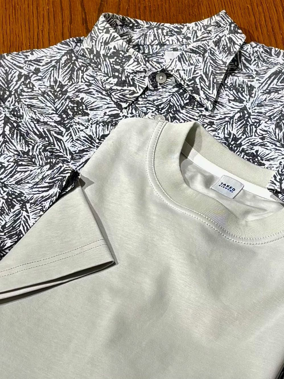のぐみさんの「TAKEO KIKUCHI｜【抗菌防臭／5サイズ展開】ハイゲージポンチ Tシャツ」を使ったコーディネート