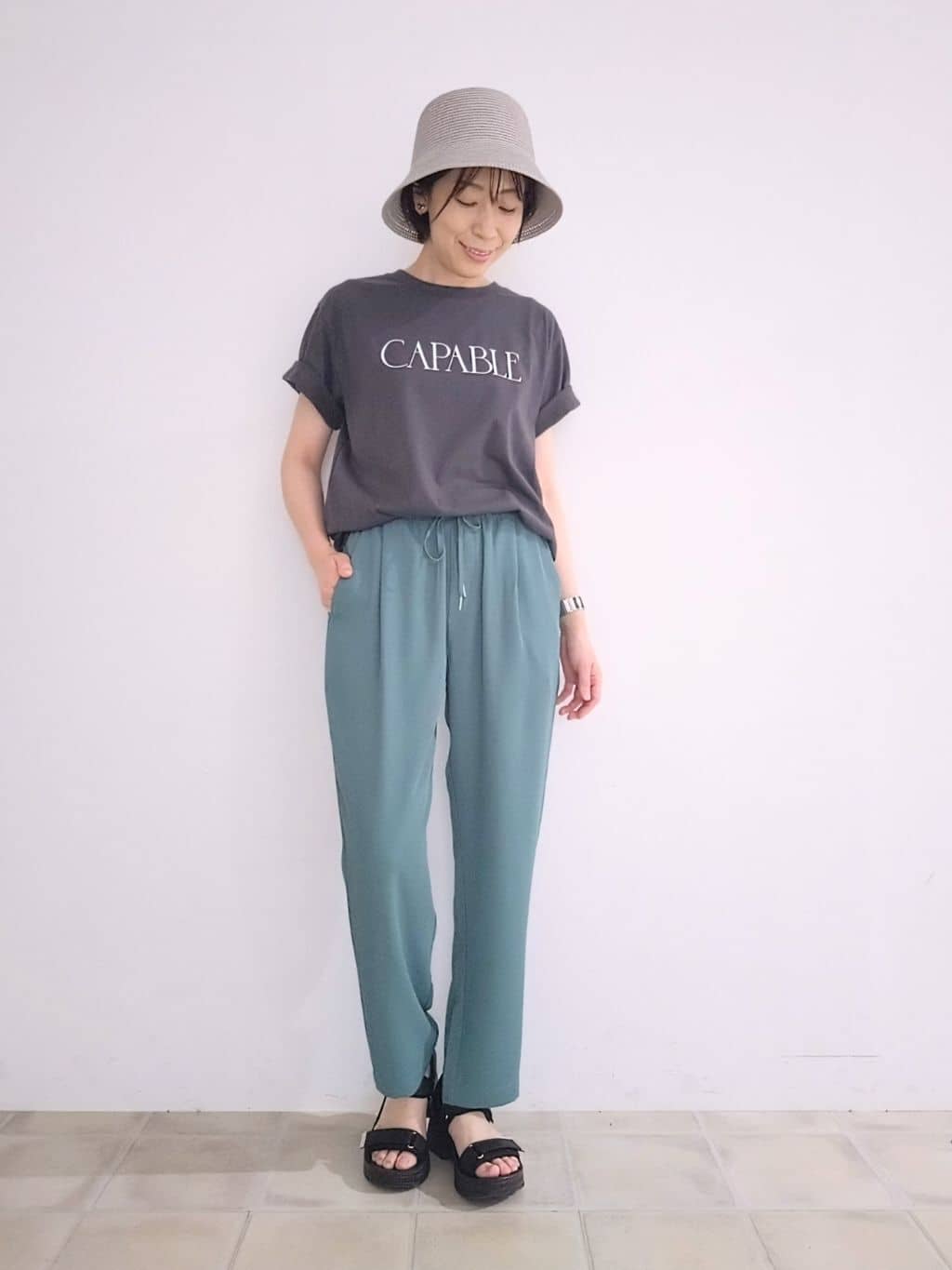 miomioさんの「SHOO･LA･RUE｜【S-LL】レースキャミワンピース」を使ったコーディネート