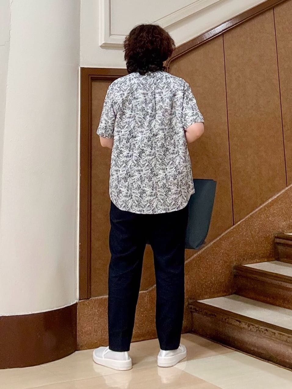 のぐみさんの「TAKEO KIKUCHI｜【抗菌防臭／5サイズ展開】ハイゲージポンチ Tシャツ」を使ったコーディネート