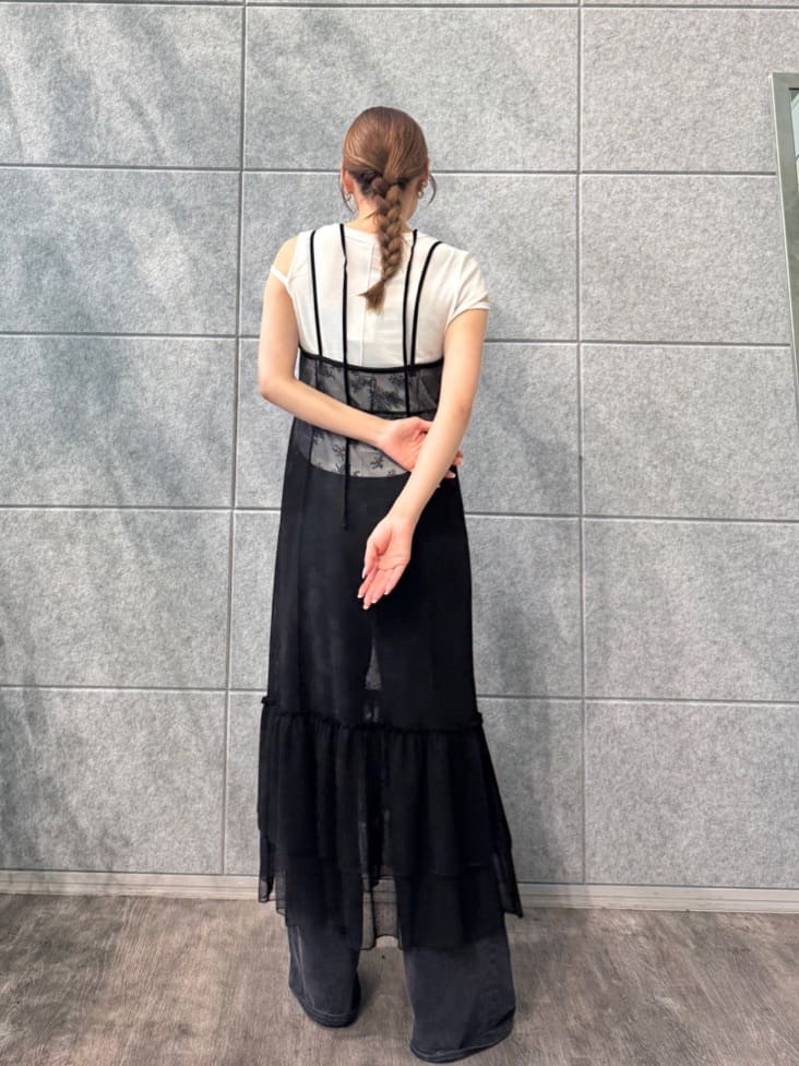 designer yukaさんの「CODE A｜compact edge tee」を使ったコーディネート