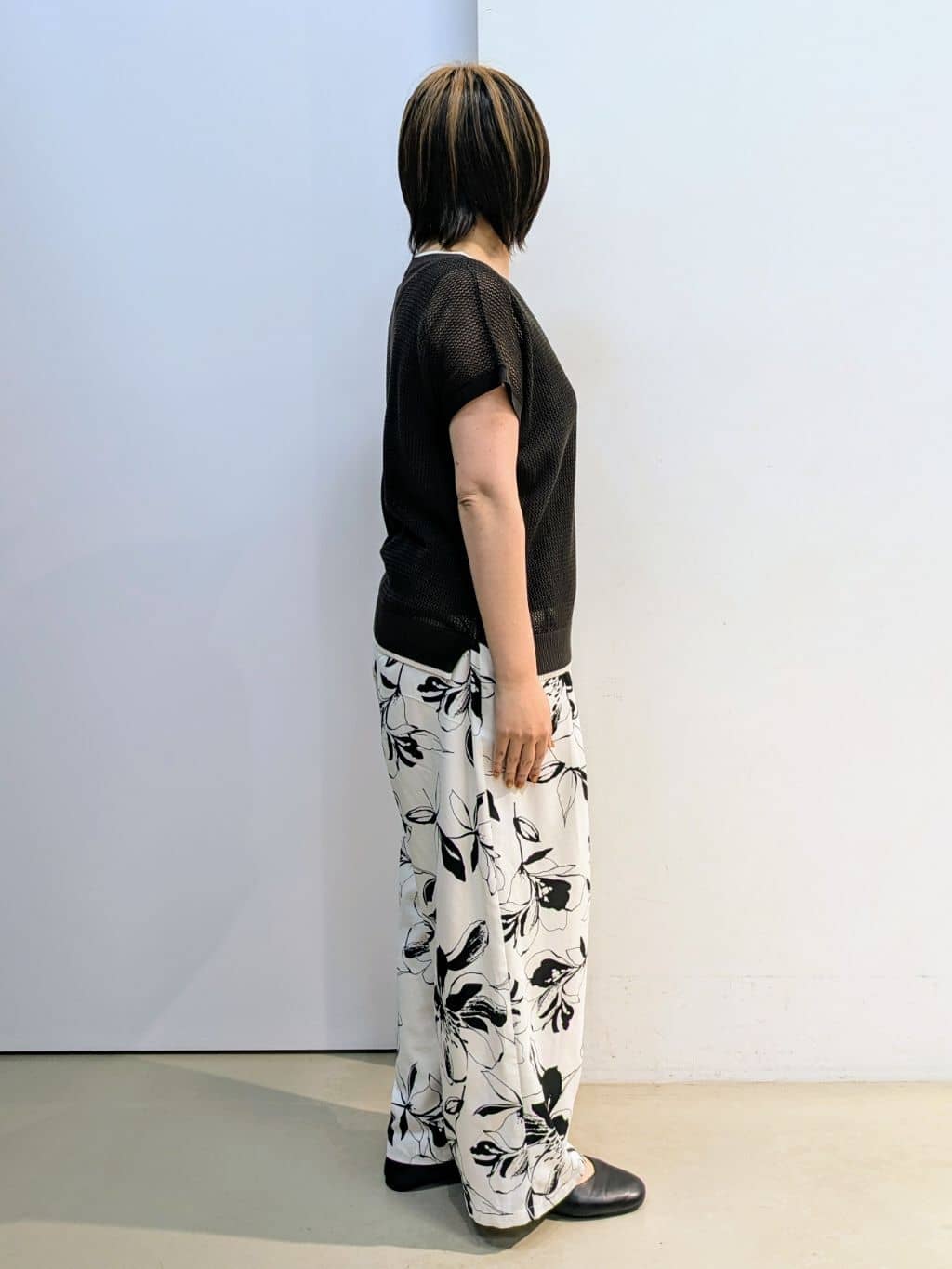 kotoさんの「THE SHOP TK｜カラーロゴ雑材トートバッグ」を使ったコーディネート