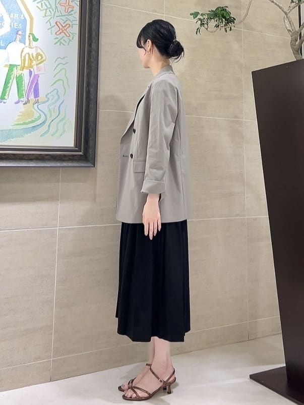 sechiさんの「UNTITLED｜【ティアード/洗える】コットンロングワンピース」を使ったコーディネート