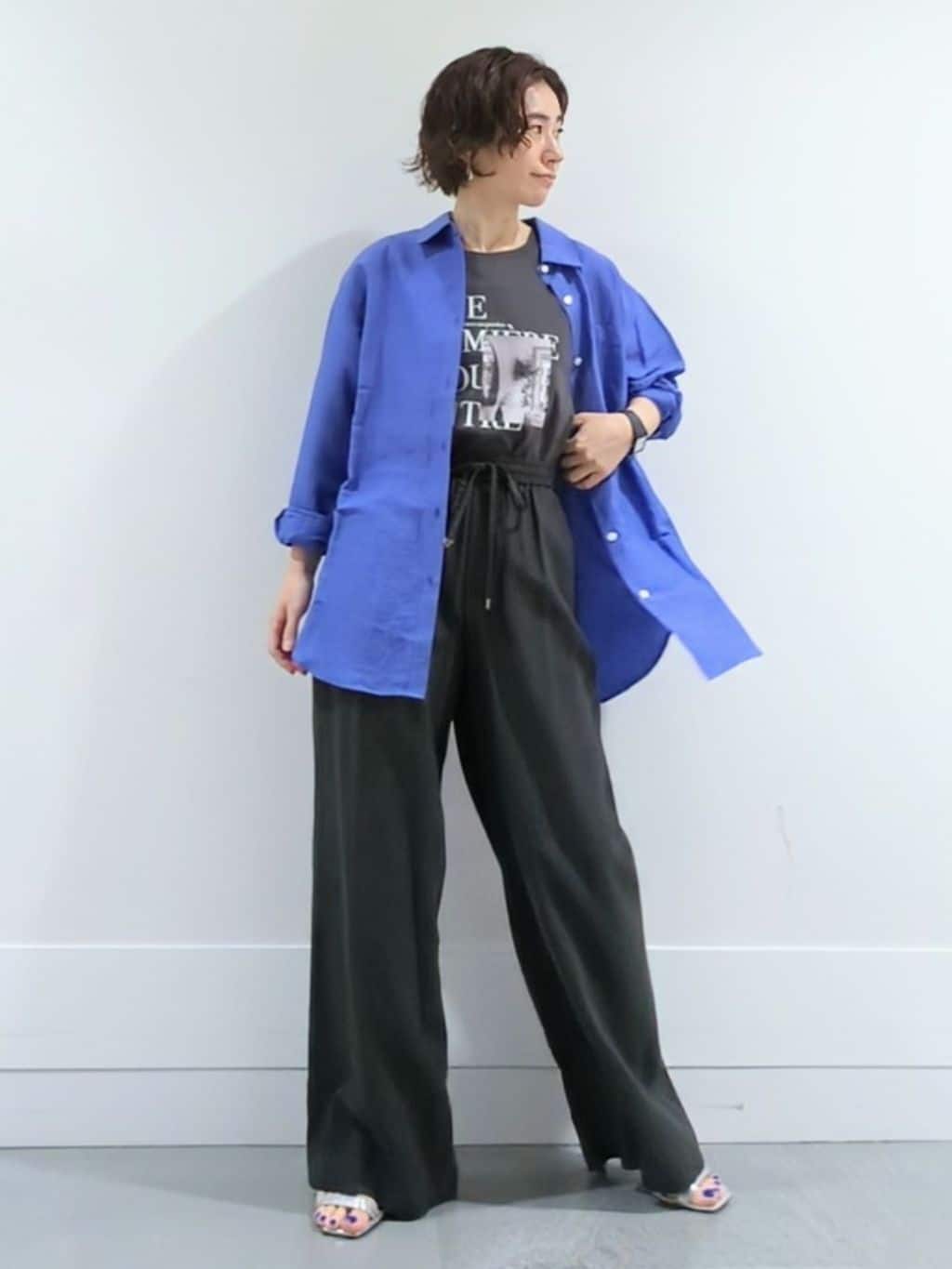 ミズタさんの「UNTITLED｜【ロゴT/プリントT】グラフィックTシャツ」を使ったコーディネート