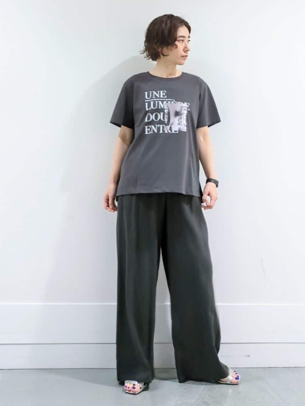 ミズタさんの「UNTITLED｜【ロゴT/プリントT】グラフィックTシャツ」を使ったコーディネート