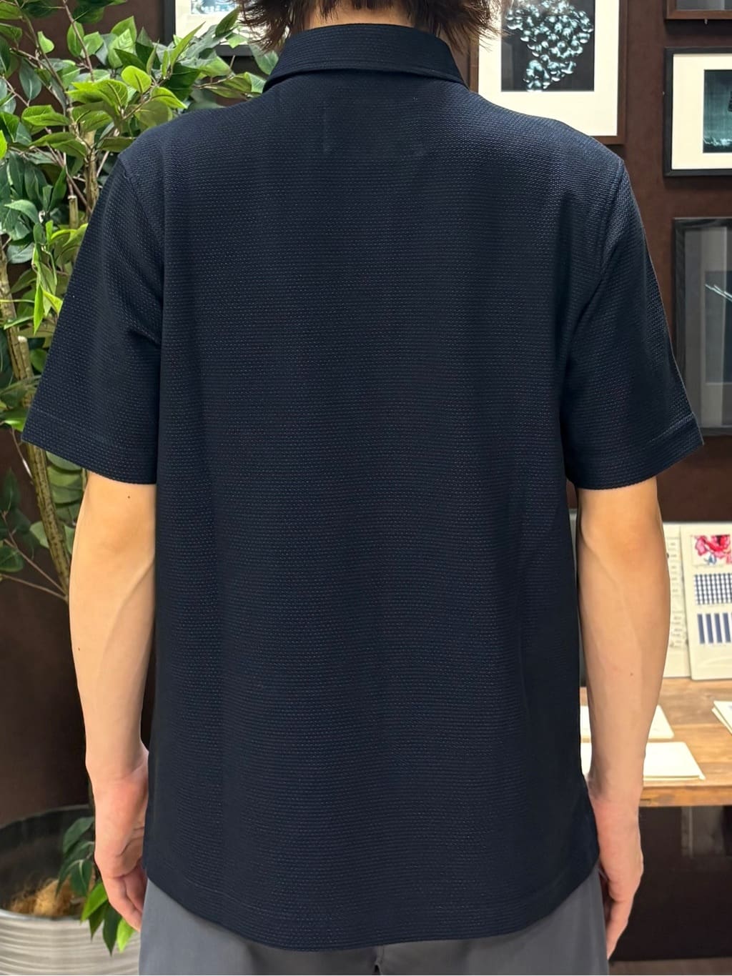 Kaiさんの「TAKEO KIKUCHI｜【抗菌防臭／9色5サイズ展開】ハニカムメランジ ポロシャツ」を使ったコーディネート
