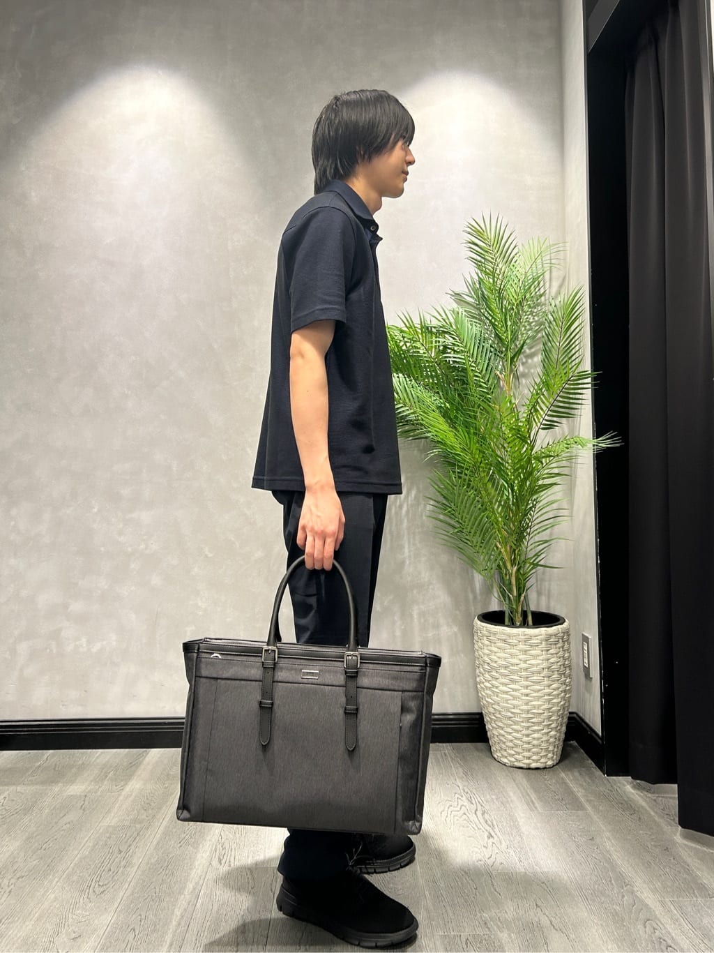 ruiさんの「TAKEO KIKUCHI｜【抗菌防臭／9色5サイズ展開】ハニカムメランジ ポロシャツ」を使ったコーディネート