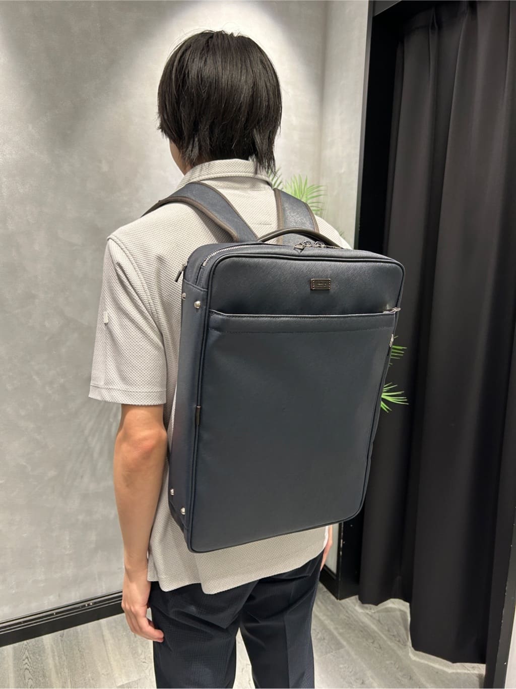 ruiさんの「TAKEO KIKUCHI｜【3WAY/PC対応】コーデュラ(R)コーティング バッグ」を使ったコーディネート