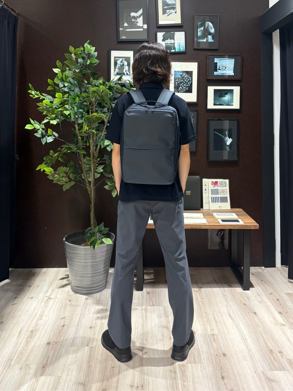 Kaiさんの「TAKEO KIKUCHI｜【抗菌防臭／9色5サイズ展開】ハニカムメランジ ポロシャツ」を使ったコーディネート