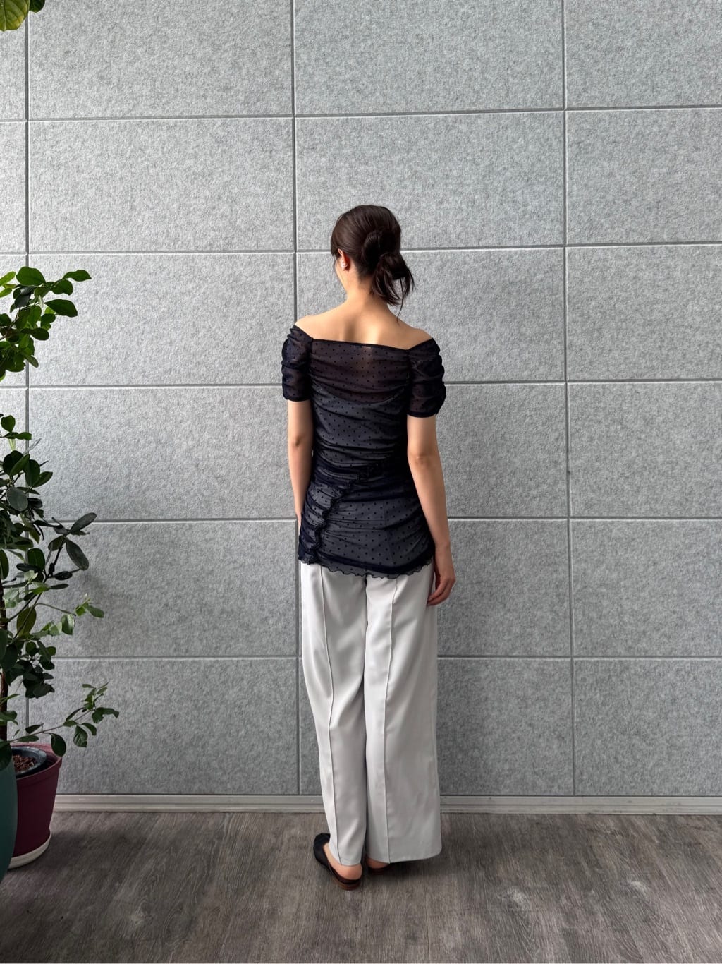 uchi__yamaさんの「CODE A｜french twill easy trouser」を使ったコーディネート
