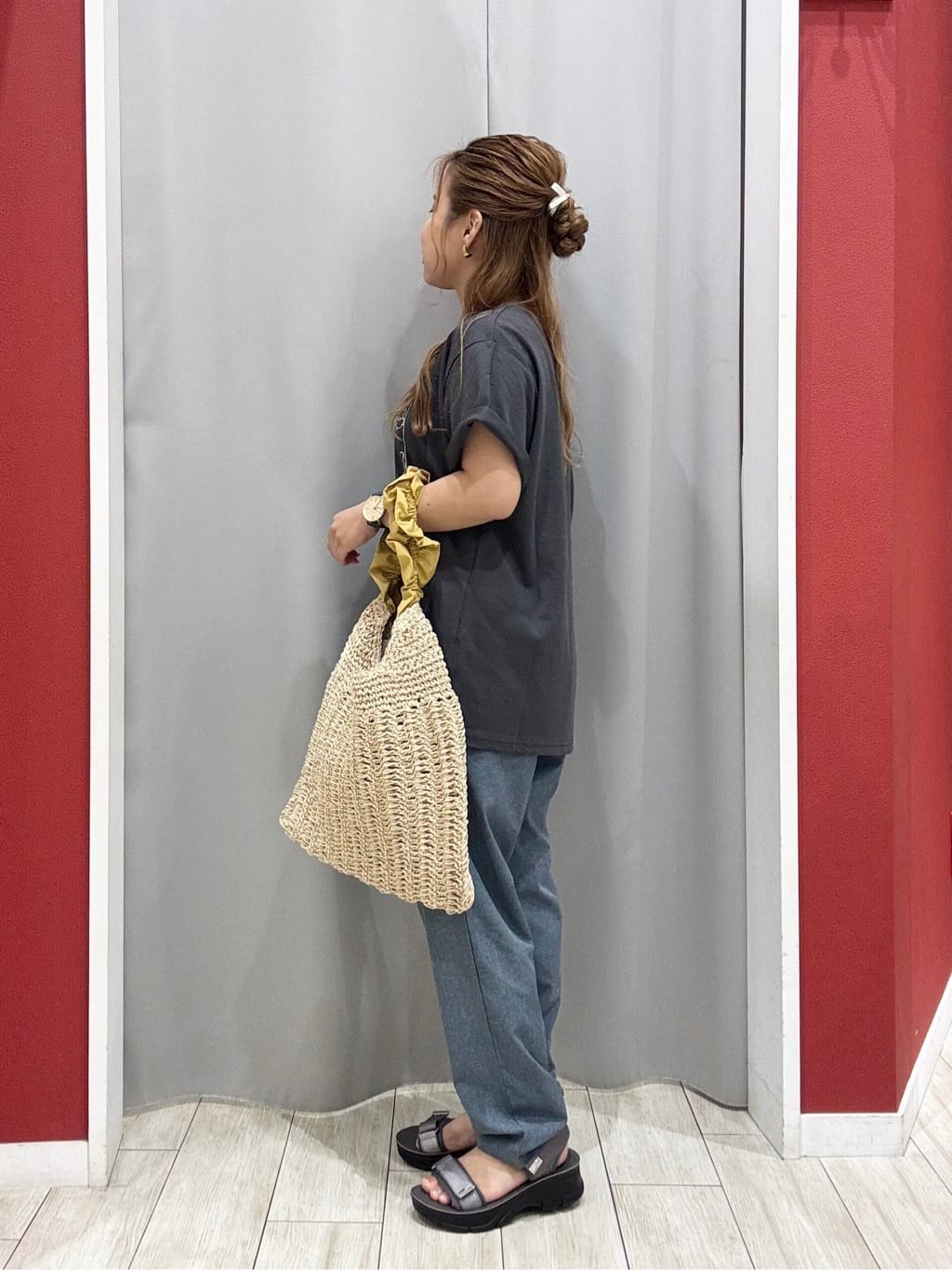 shioさんの「SHOO･LA･RUE｜【miffy】グラフィックTシャツ」を使ったコーディネート