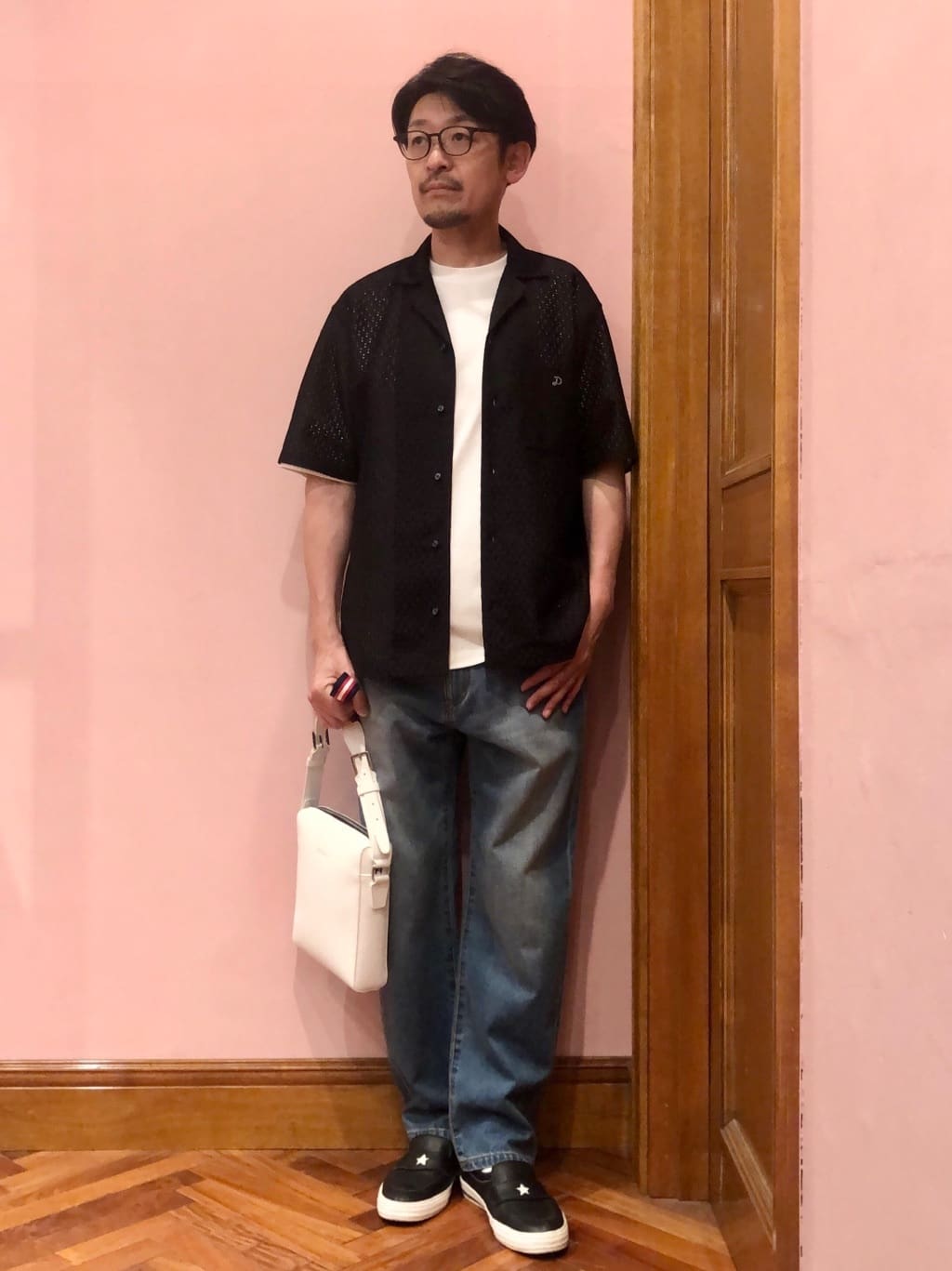 OKJさんの「DRESSTERIOR｜◆プエルトリコシャツ」を使ったコーディネート