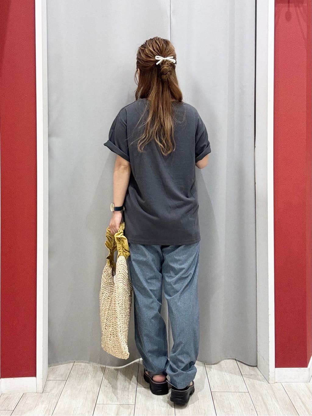 shioさんの「SHOO･LA･RUE｜【miffy】グラフィックTシャツ」を使ったコーディネート