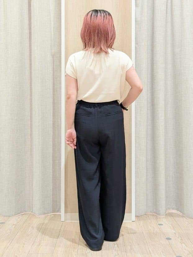 minさんの「grove｜ロープベルトで差がつく 洗練リラックスパンツ」を使ったコーディネート