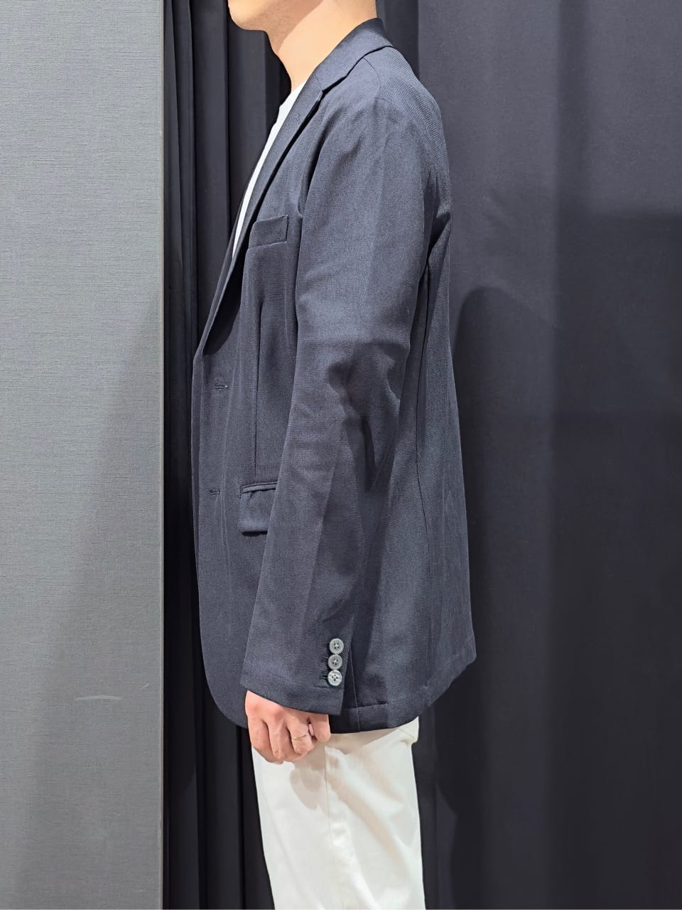 tomoyaさんの「THE SHOP TK｜シャリルジャージ ジャケット　洗濯機OK/吸水速乾/イージーケア/セットアップ可」を使ったコーディネート