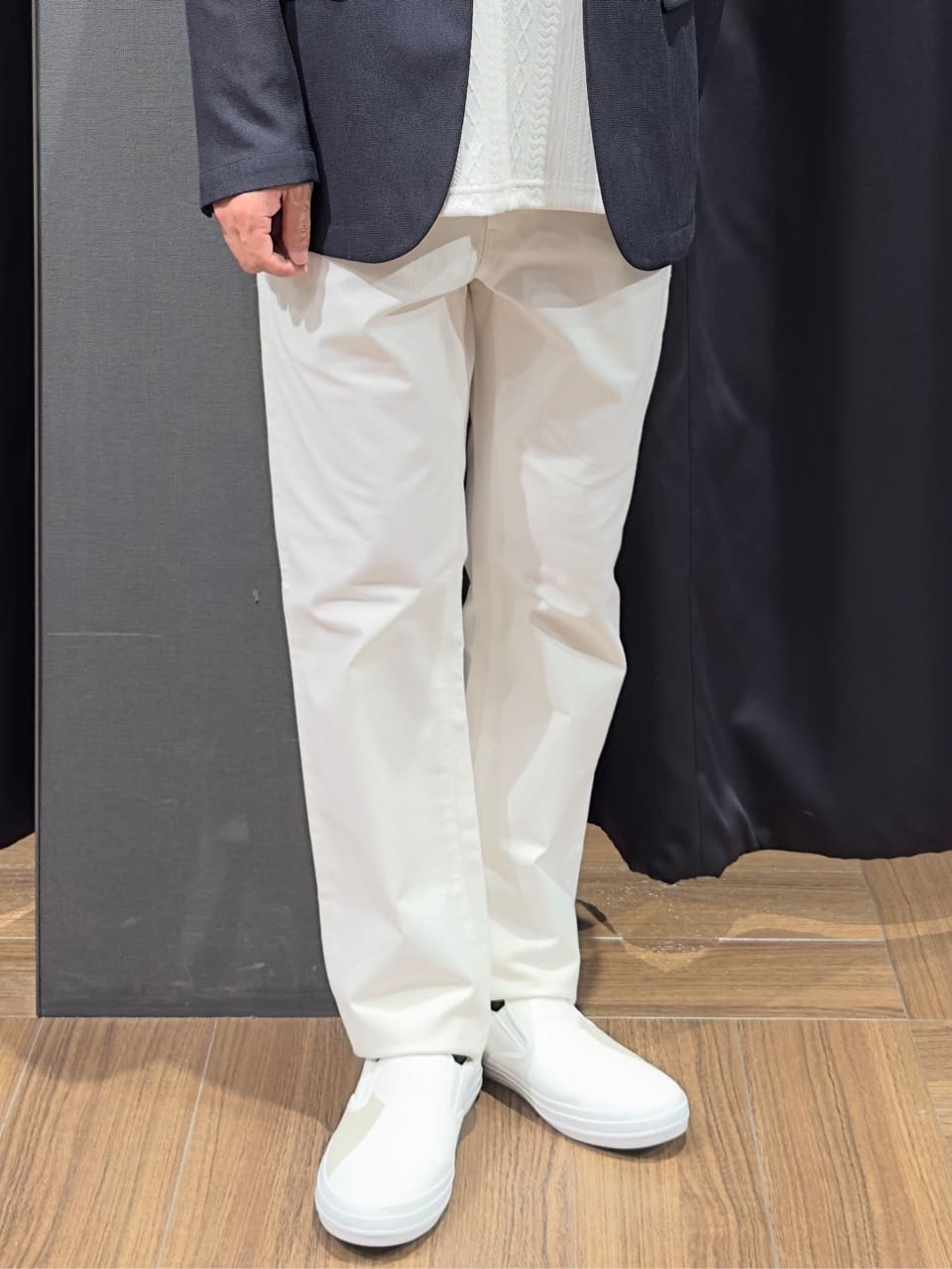 tomoyaさんの「THE SHOP TK｜シャリルジャージ ジャケット　洗濯機OK/吸水速乾/イージーケア/セットアップ可」を使ったコーディネート