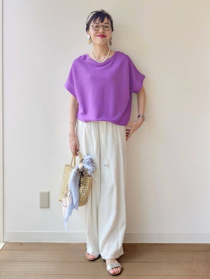 MUTSUKOさんの「UNTITLED｜【セレモニー】淡水パールショートネック」を使ったコーディネート