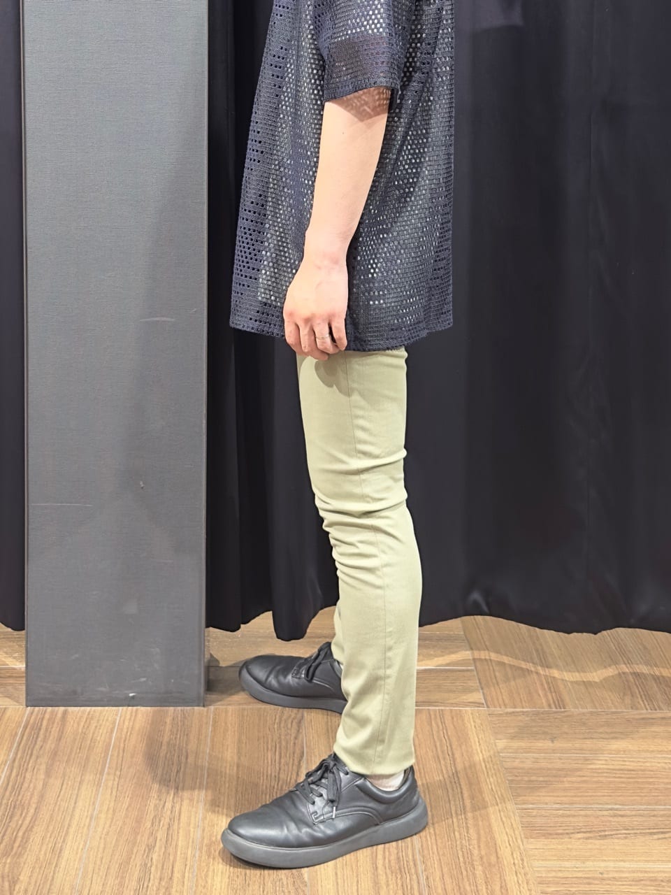 tomoyaさんの「THE SHOP TK｜ダイヤ柄プリント半袖シャツ【洗濯機OK/オーバーサイズ】」を使ったコーディネート