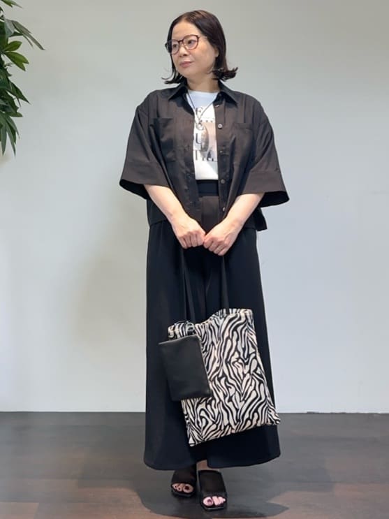 Asamiさんの「UNTITLED｜【ロゴT/プリントT】グラフィックTシャツ」を使ったコーディネート