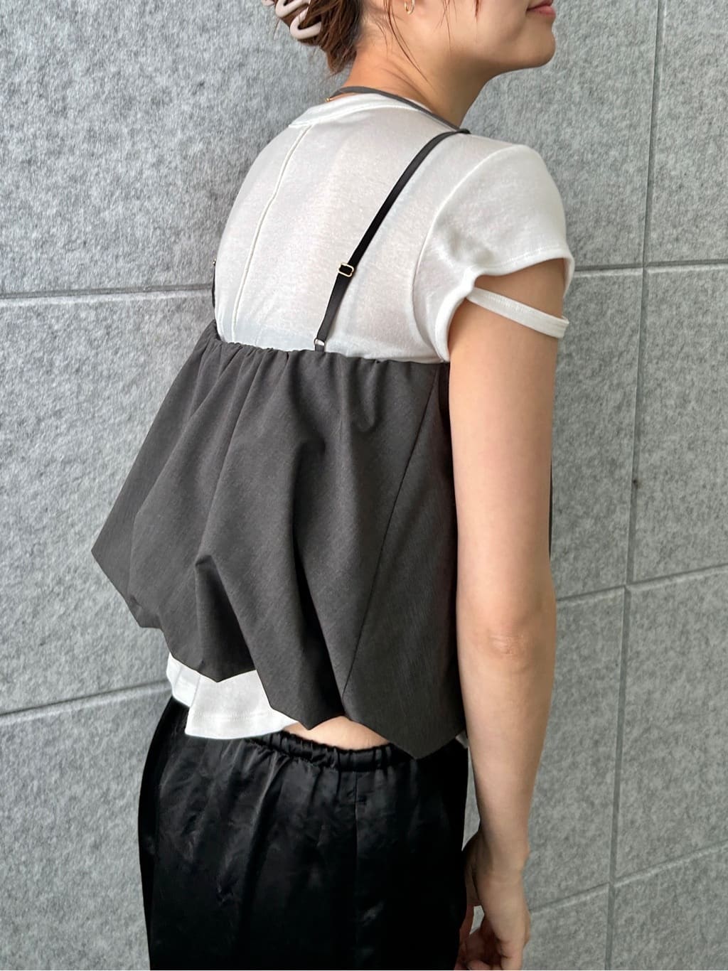 harunaさんの「CODE A｜compact edge tee」を使ったコーディネート