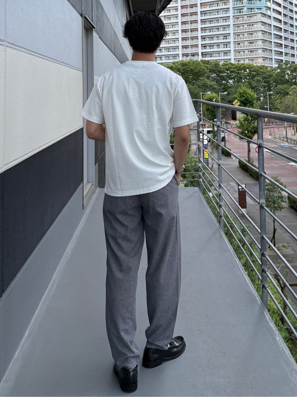 はちゃさんの「THE SHOP TK｜シャリルジャージ ジャケット　洗濯機OK/吸水速乾/イージーケア/セットアップ可」を使ったコーディネート