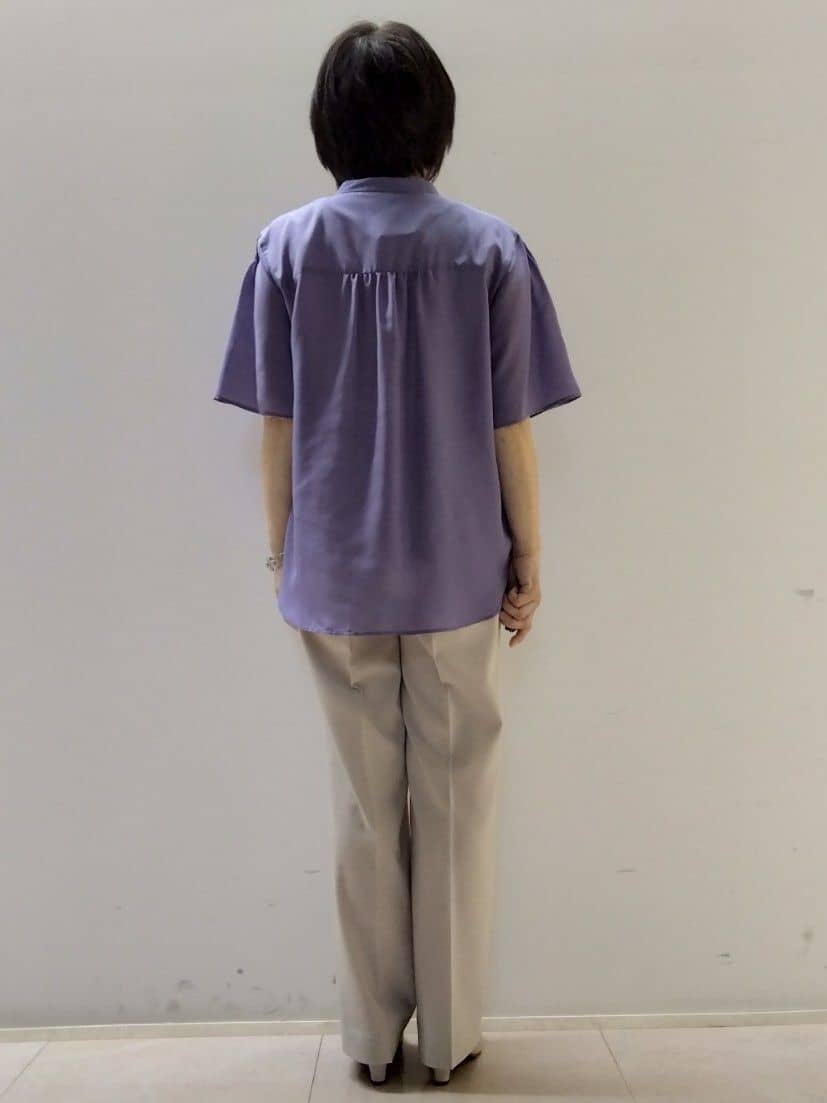 tokuさんの「Reflect｜【選べる5色◎／マシンウォッシュ可】シャーリングデザインブラウス」を使ったコーディネート