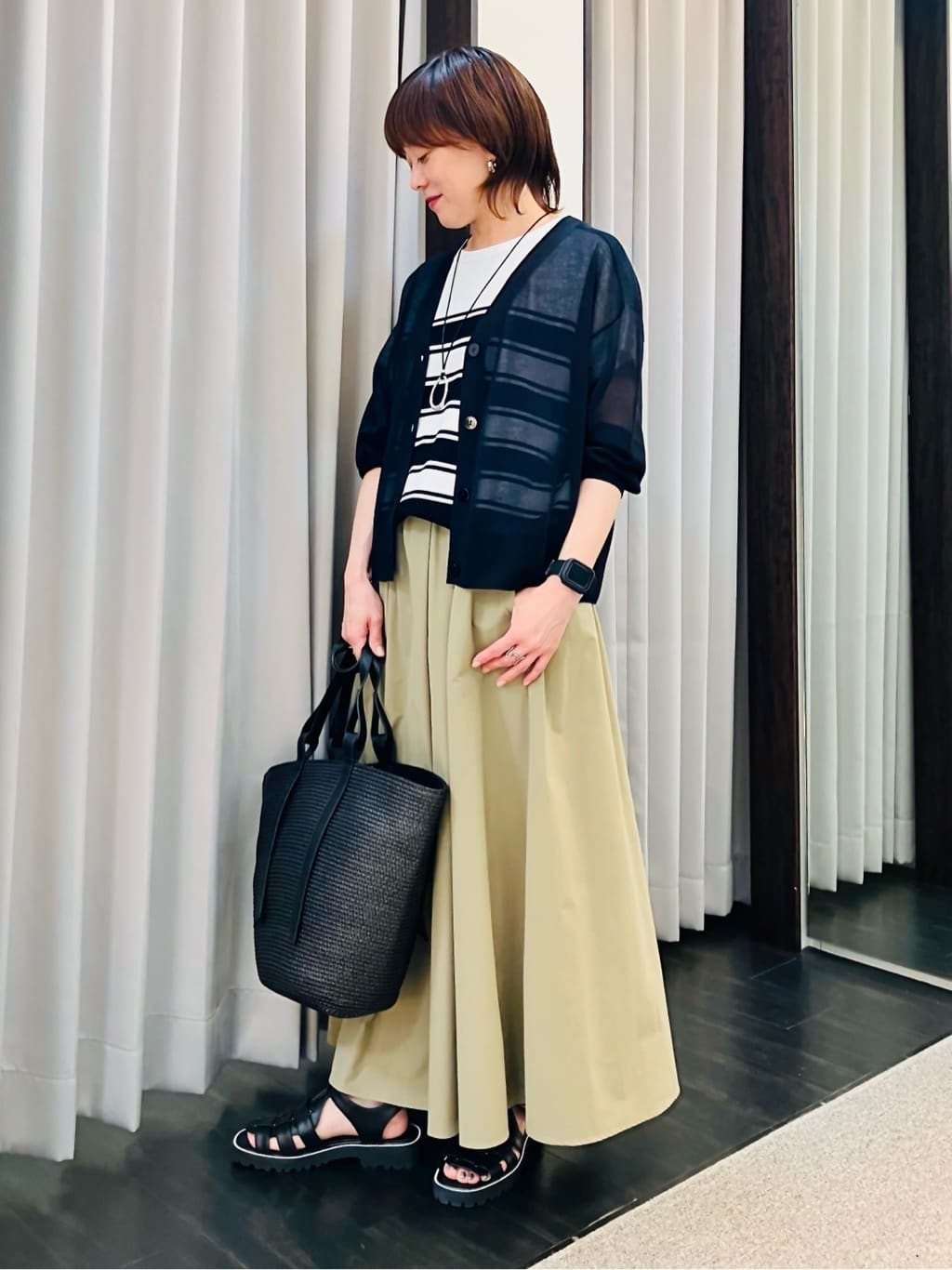 YUKIさんの「INDIVI｜」を使ったコーディネート