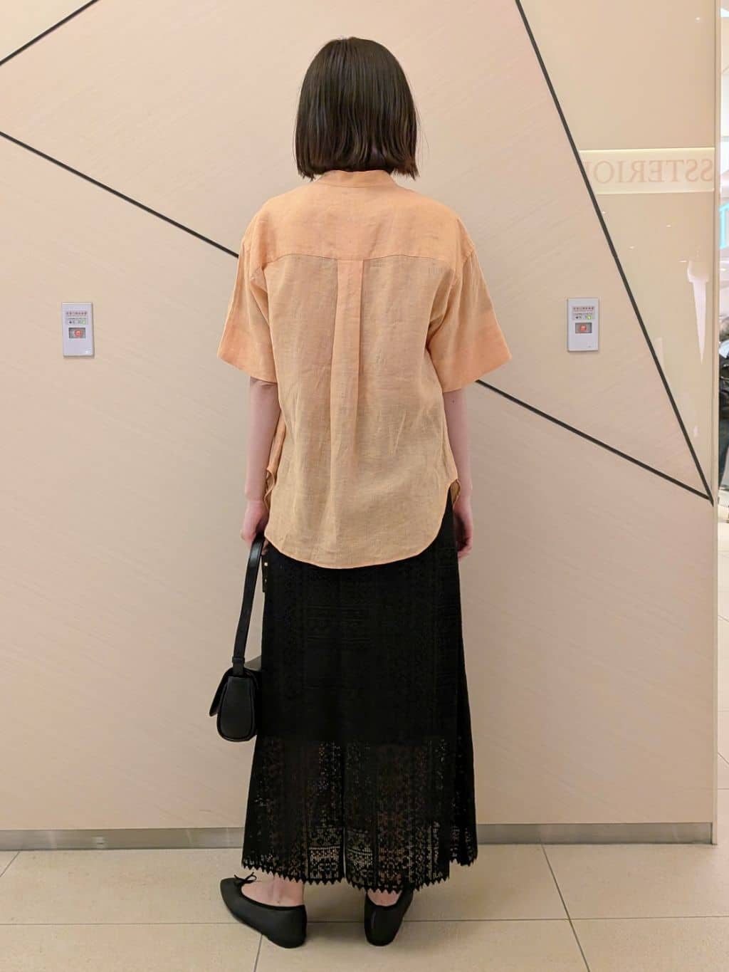 saoriさんの「DRESSTERIOR｜◆ソフトレザーバレエシューズ」を使ったコーディネート