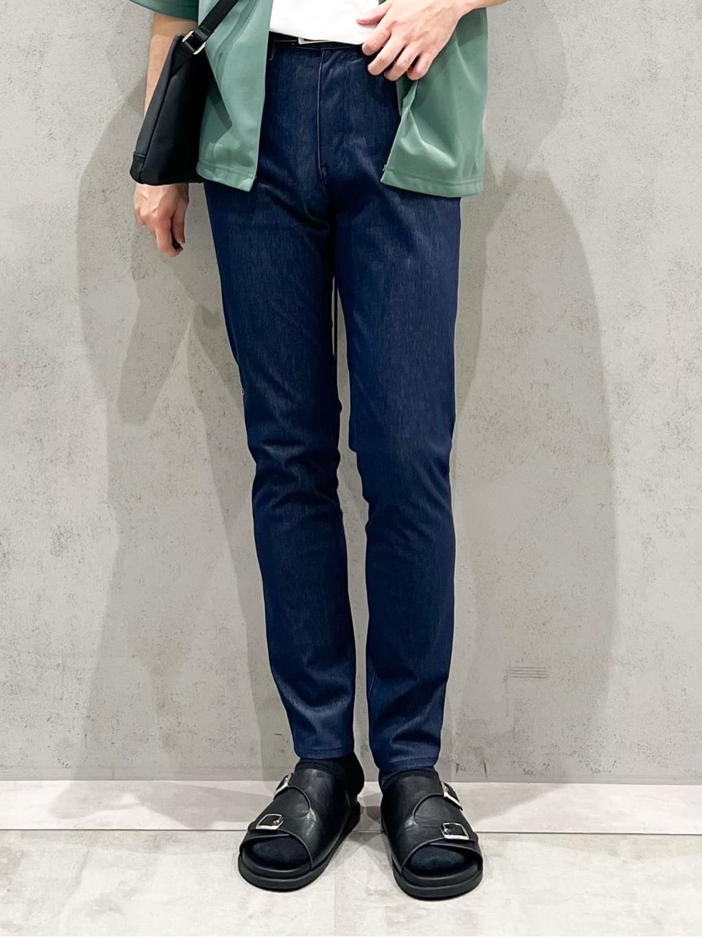 SHI-MAさんの「THE SHOP TK｜五分袖カーディガン+半袖Tシャツセットアイテム 洗濯機OK」を使ったコーディネート