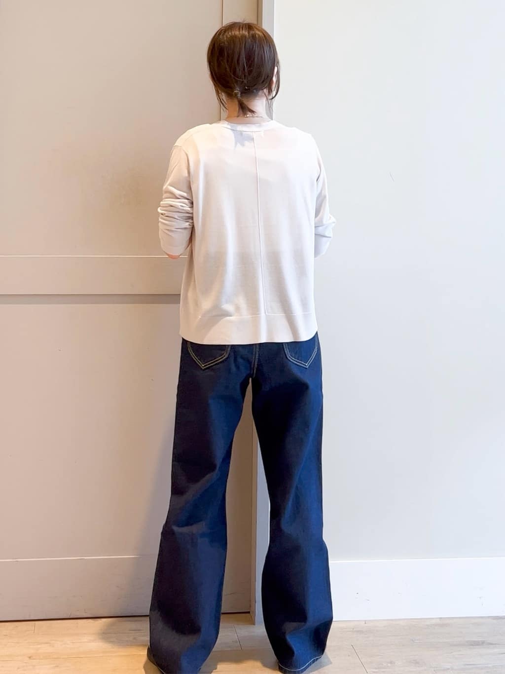 yamakoさんの「grove｜【Lee&times;grove別注】STRAIGHT DENIM PANTS」を使ったコーディネート