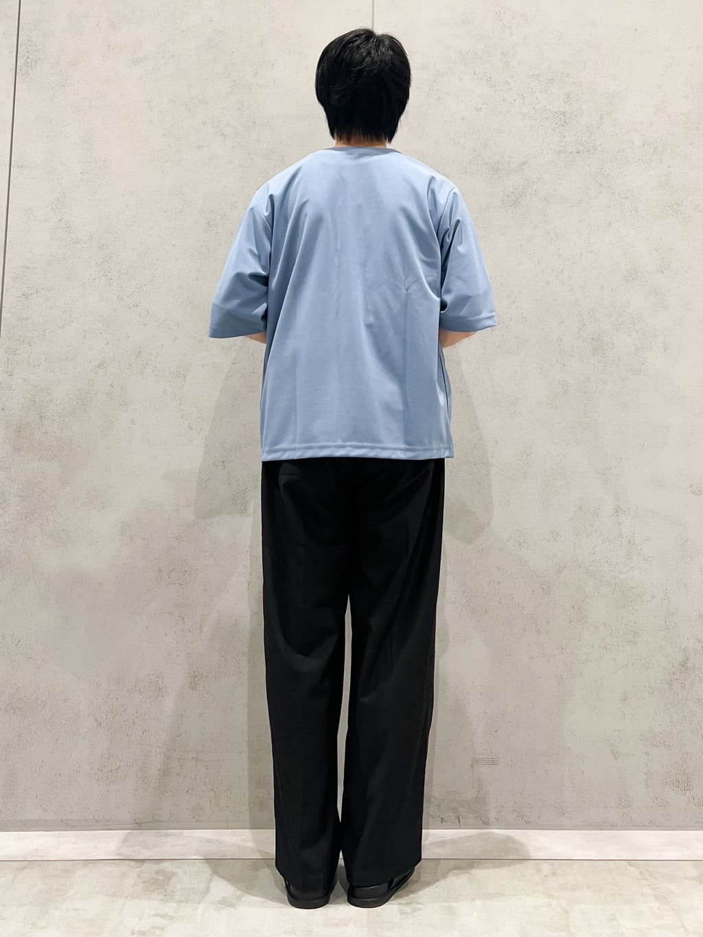 SHI-MAさんの「THE SHOP TK｜五分袖カーディガン+半袖Tシャツセットアイテム 洗濯機OK」を使ったコーディネート