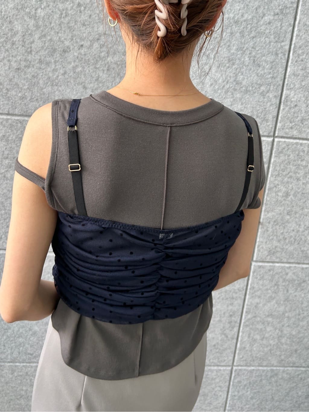 harunaさんの「CODE A｜slit jersey skirt」を使ったコーディネート