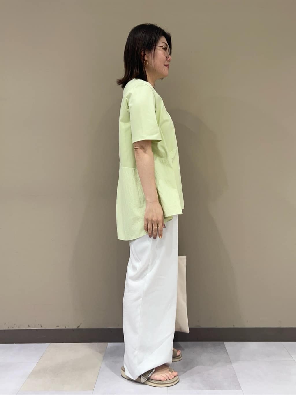 fukuさんの「UNTITLED｜リングコードトップネックレス」を使ったコーディネート