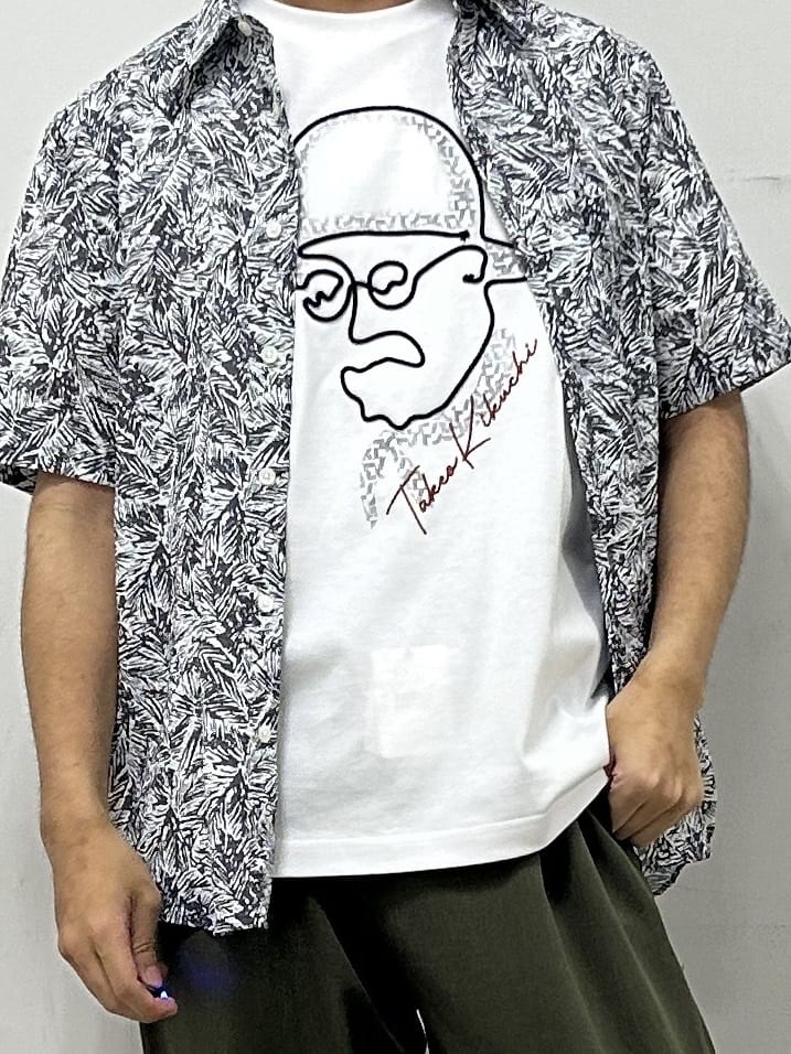 Hiroさんの「TAKEO KIKUCHI｜◆【Sサイズ～】フェイスロープ刺繍 天竺Tシャツ」を使ったコーディネート