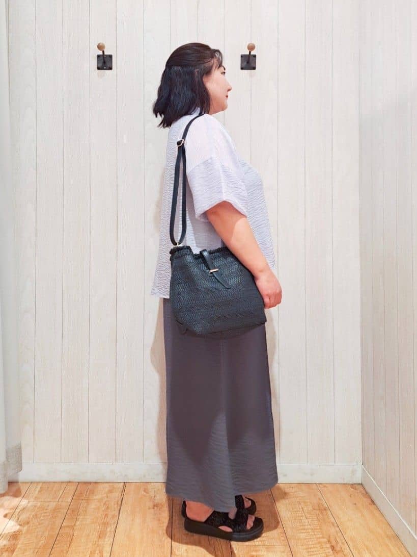 kotomiさんの「SHOO･LA･RUE｜ゆるっと感がこなれ見え ワッシャーシアー半袖シャツ」を使ったコーディネート