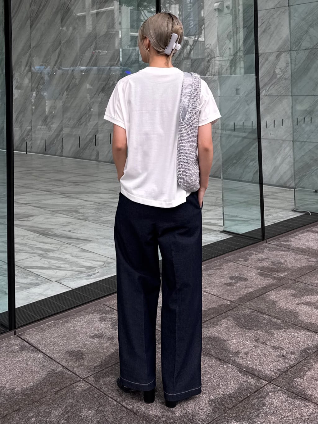 omaさんの「THE SHOP TK｜◆フレンチ袖プルオーバー【毛玉になりにくい/接触冷感/UV/洗濯機OK】」を使ったコーディネート