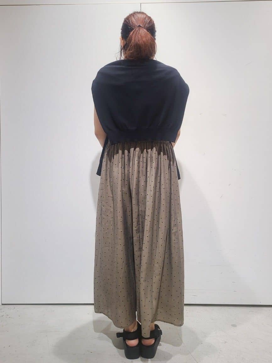 hmさんの「OPAQUE.CLIP｜ドットプリントワンピース【洗濯機洗い可】」を使ったコーディネート