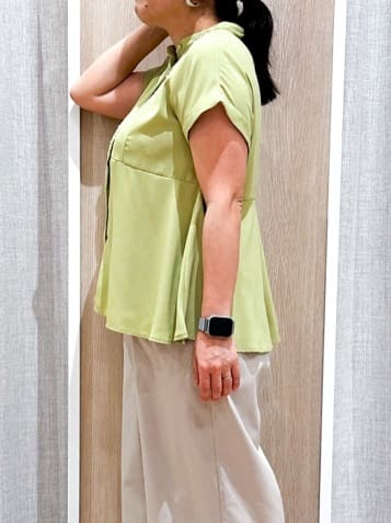 naoさんの「grove｜サマーハイパーストレッチワイドパンツ」を使ったコーディネート
