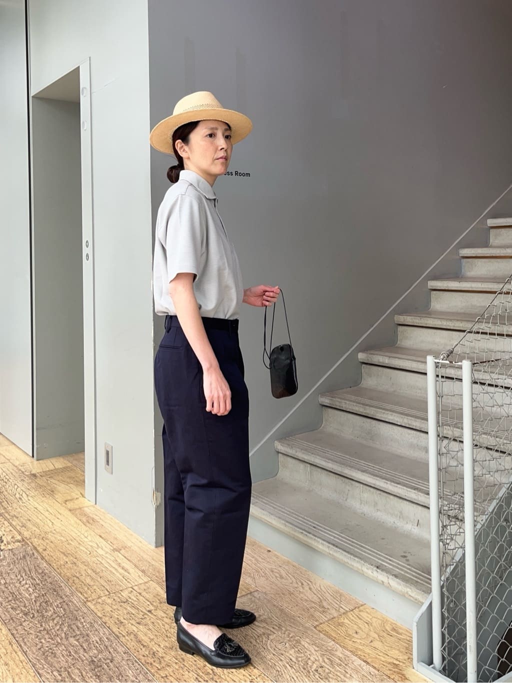 神野（jinno）さんの「TAKEO KIKUCHI｜【抗菌防臭／9色5サイズ展開】ハニカムメランジ ポロシャツ」を使ったコーディネート