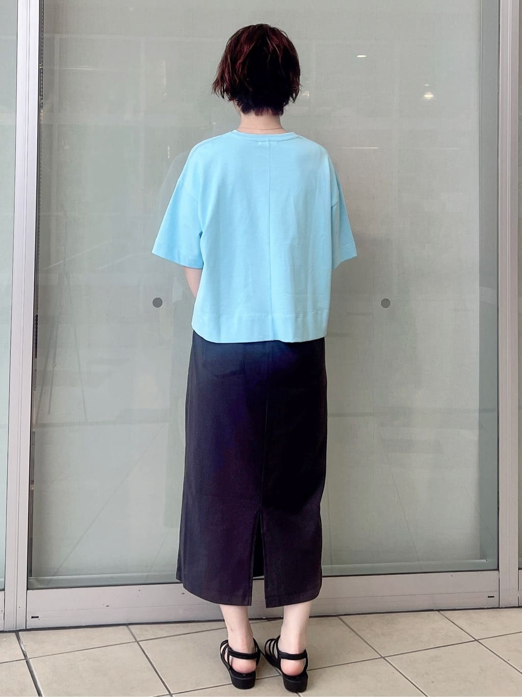 yo-koさんの「OPAQUE.CLIP｜イージーナロースカート／セットアップ対応【UVケア／接触冷感／洗濯機洗い可】」を使ったコーディネート