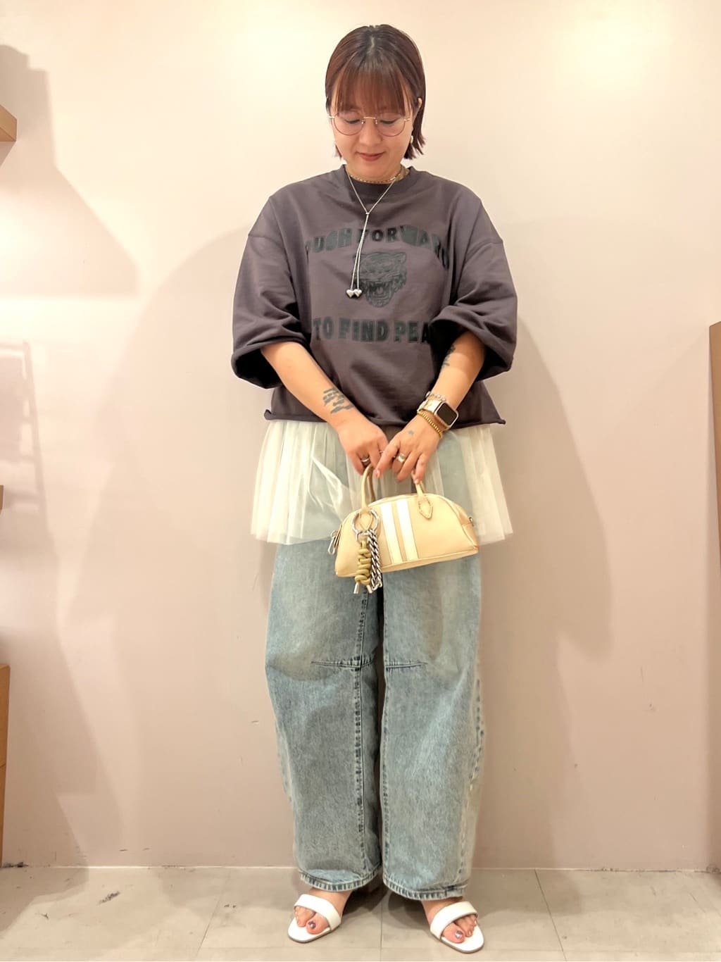 TAKAさんの「ESPERANZA｜配色バックルベルトサンダル」を使ったコーディネート